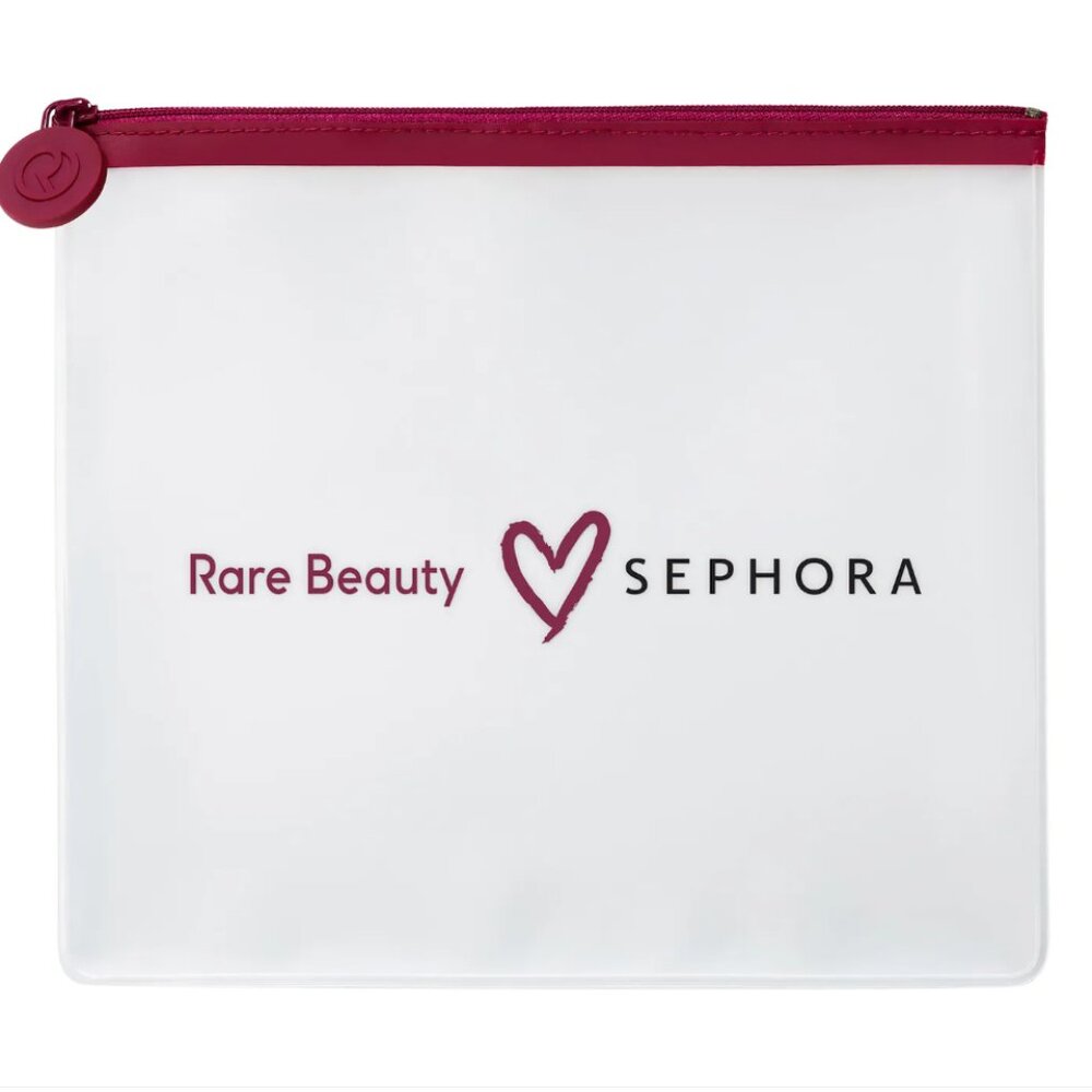 NWT Rare Beauty by Selena Gomez Rare Beauty x Sephora Travel Makeup Pouch